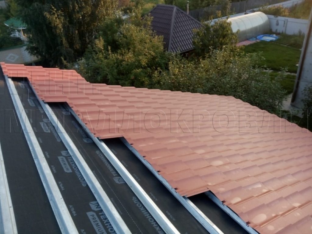 Металлочерепица Геркулес 8004 терракотовый Стальной Бархат от Центра Металлокровли в Иркутске Металлочерепица Геркулес 8004 терракотовый Стальной Бархат от Центра Металлокровли в Иркутске