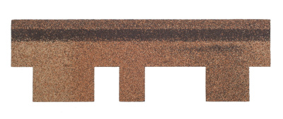 Гибкая черепица Shinglas Классик Румба Арахис фото гонта 1